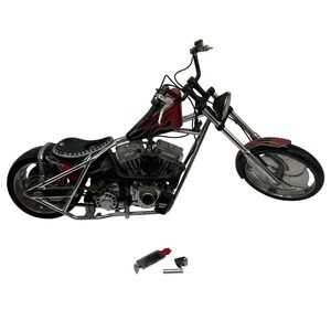 West Coast Choppers Jesse James 1:5 Scale Diecast Motorcycle Red Black PARTS